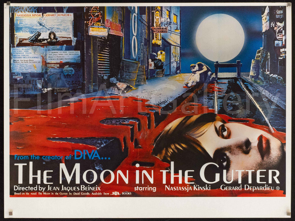The Moon in the Gutter Original Vintage Movie Poster