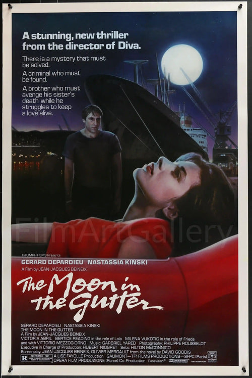 The Moon in the Gutter Original Vintage Movie Poster