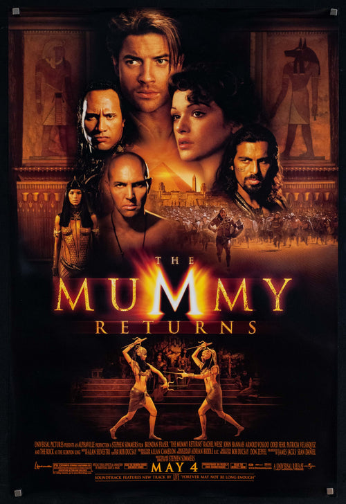 The Mummy Returns Original Vintage Movie Poster