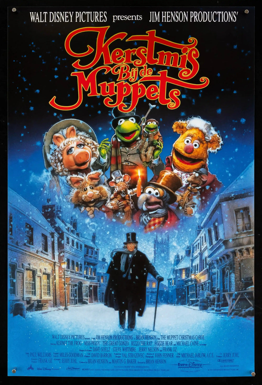 The Muppet Christmas Carol Original Vintage Movie Poster
