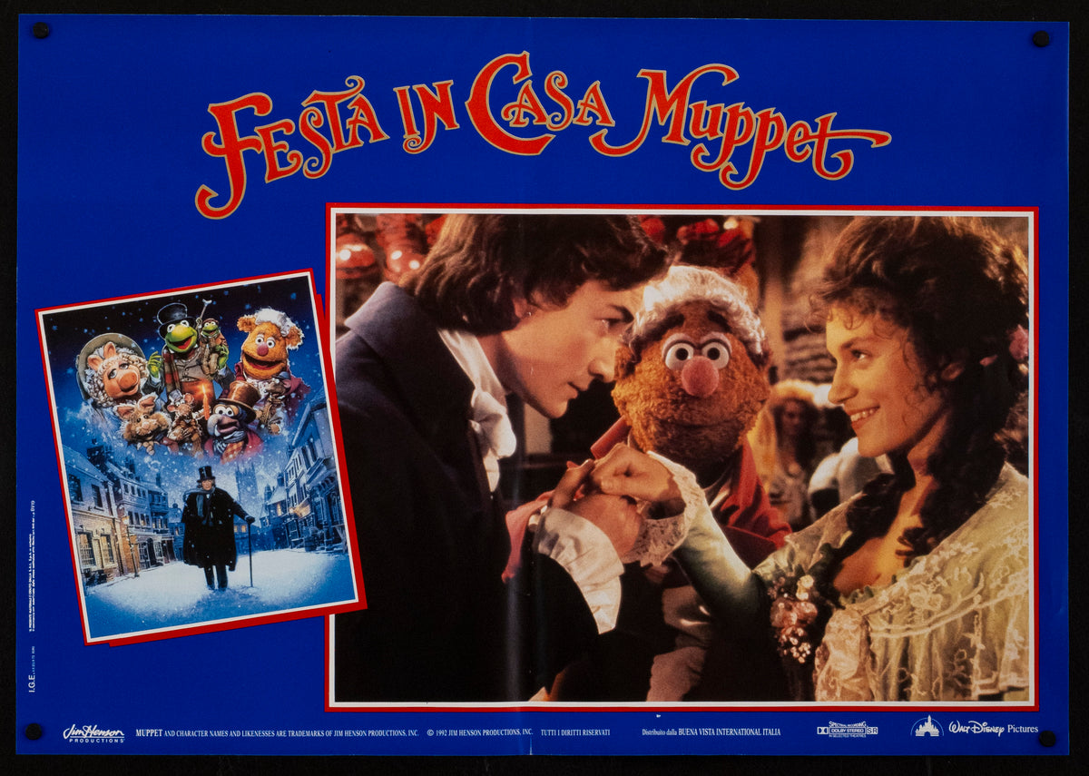 The Muppet Christmas Carol Original Vintage Movie Poster