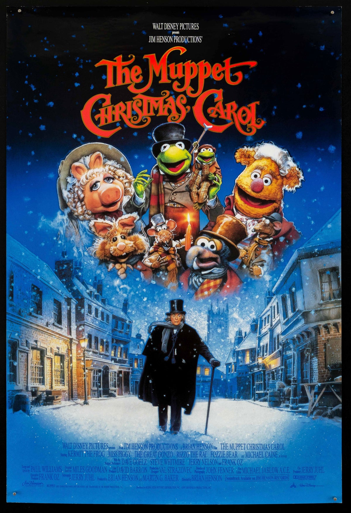 The Muppet Christmas Carol Original Vintage Movie Poster