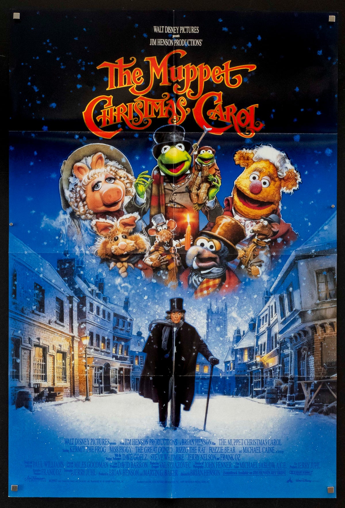 The Muppet Christmas Carol Original Vintage Movie Poster