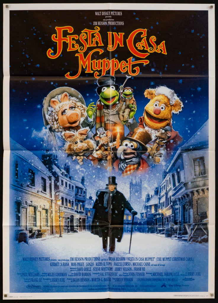 The Muppet Christmas Carol Original Vintage Movie Poster
