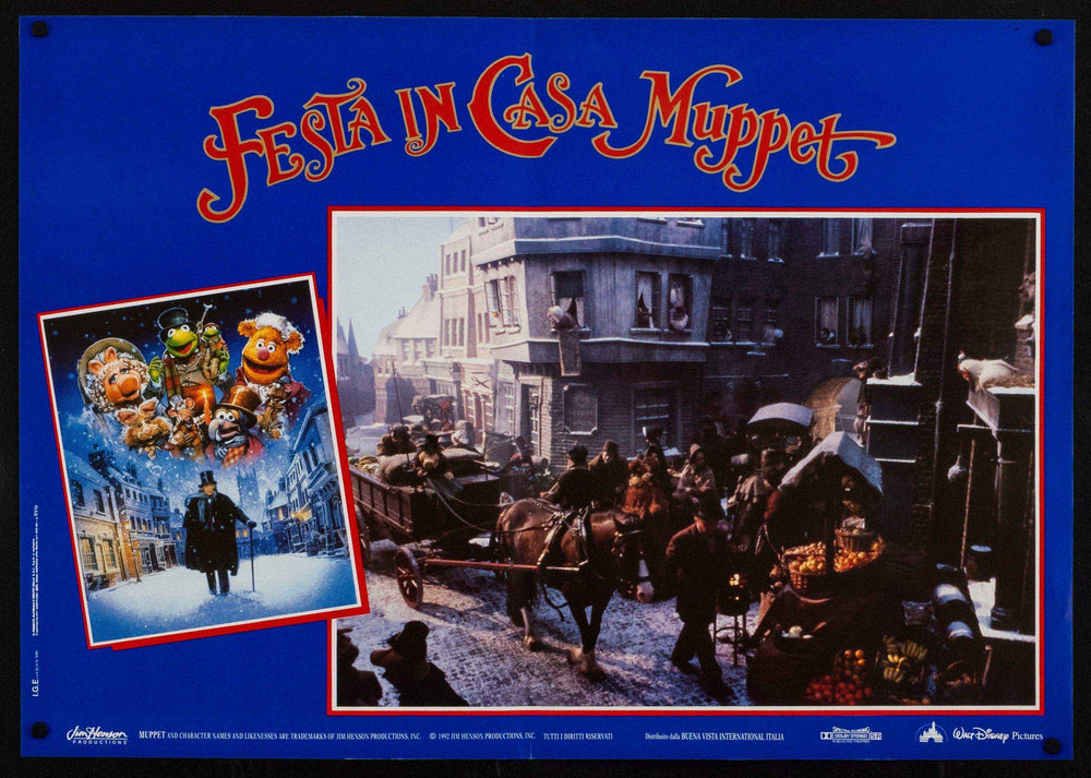 The Muppet Christmas Carol Original Vintage Movie Poster