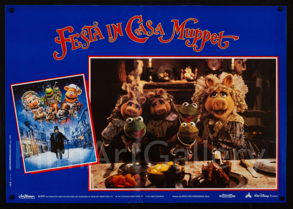 The Muppet Christmas Carol Original Vintage Movie Poster