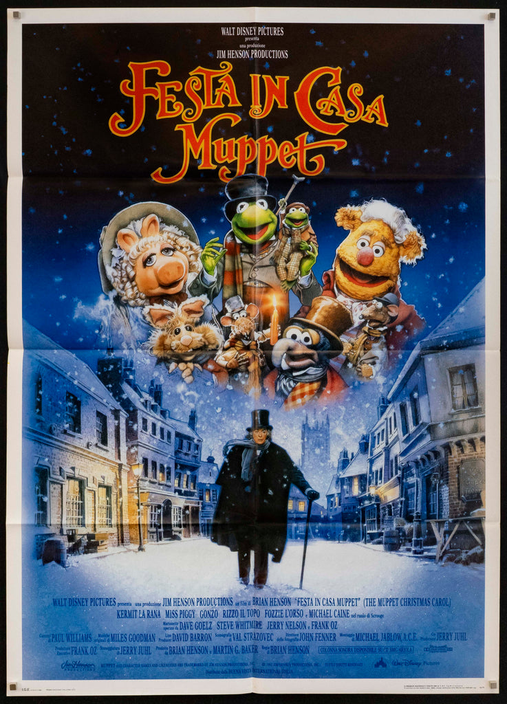 The Muppet Christmas Carol Original Vintage Movie Poster