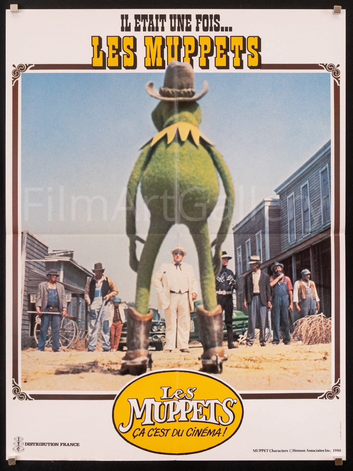 The Muppet Movie French small (23x32) Original Vintage Movie Poster