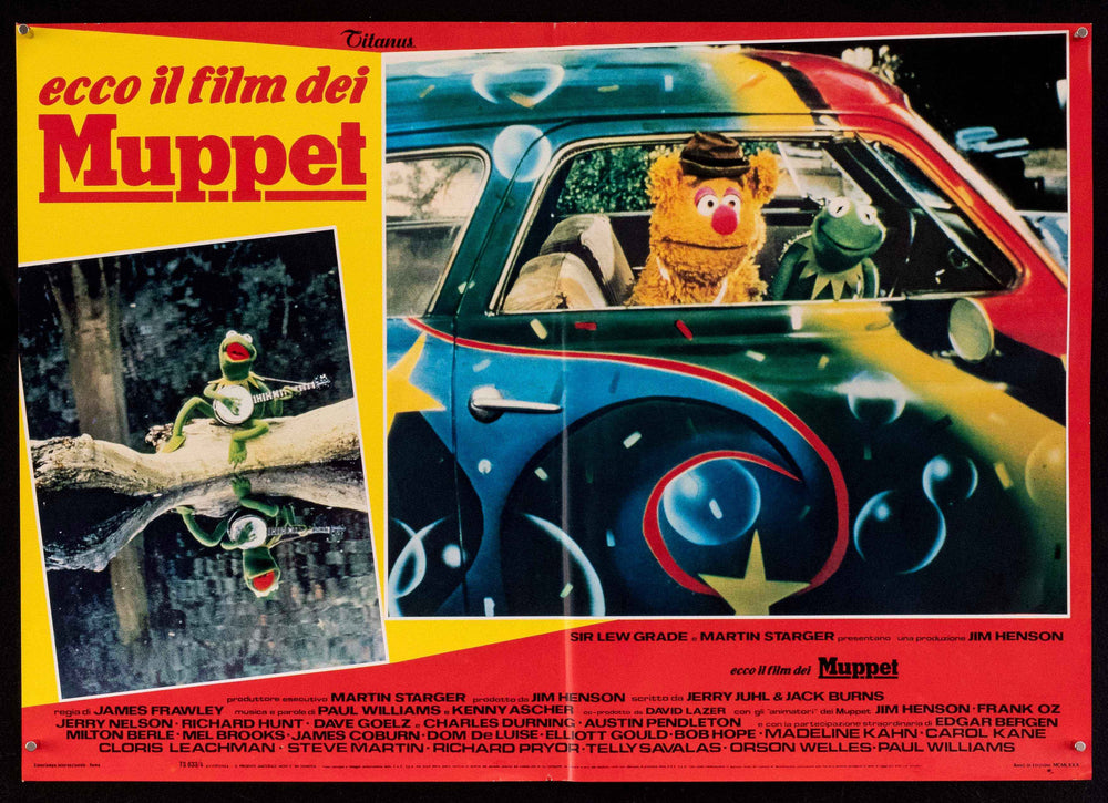 The Muppet Movie Original Vintage Movie Poster