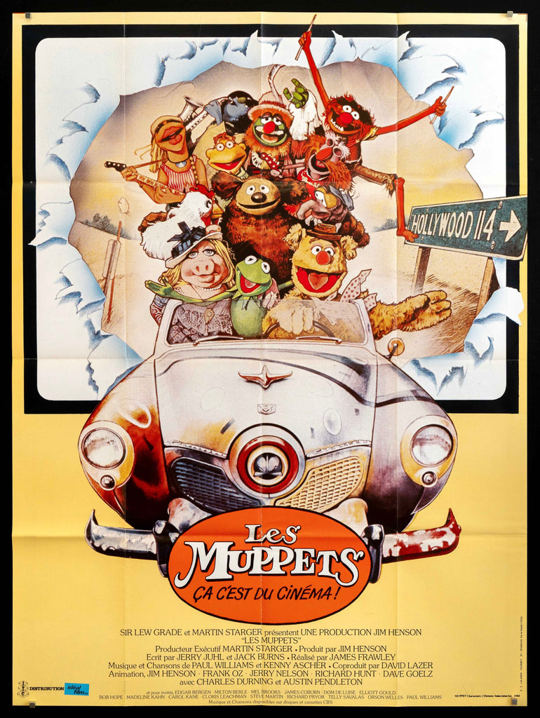 The Muppet Movie Original Vintage Movie Poster