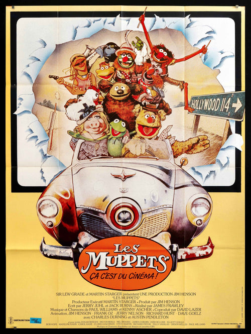 The Muppet Movie Original Vintage Movie Poster