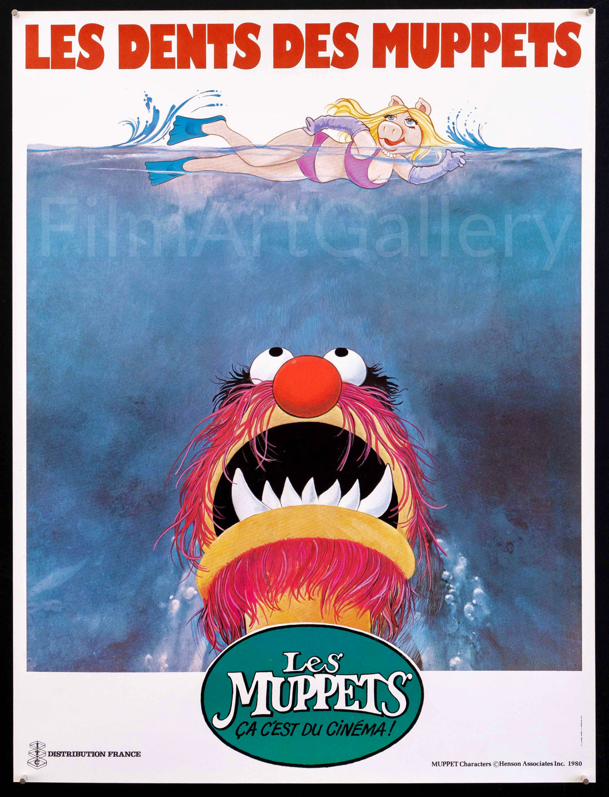 The Muppet Movie Original Vintage Movie Poster