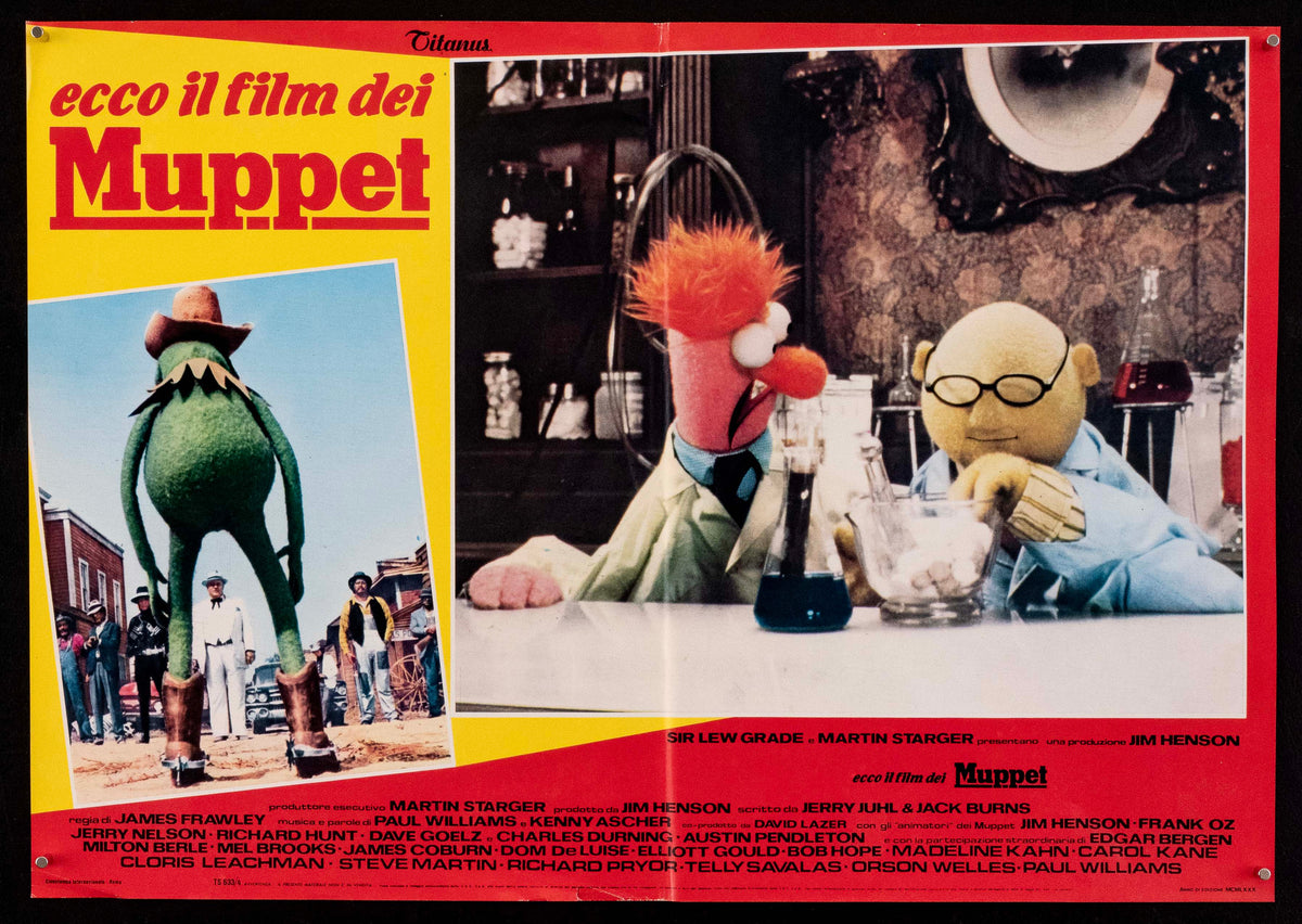 The Muppet Movie Original Vintage Movie Poster