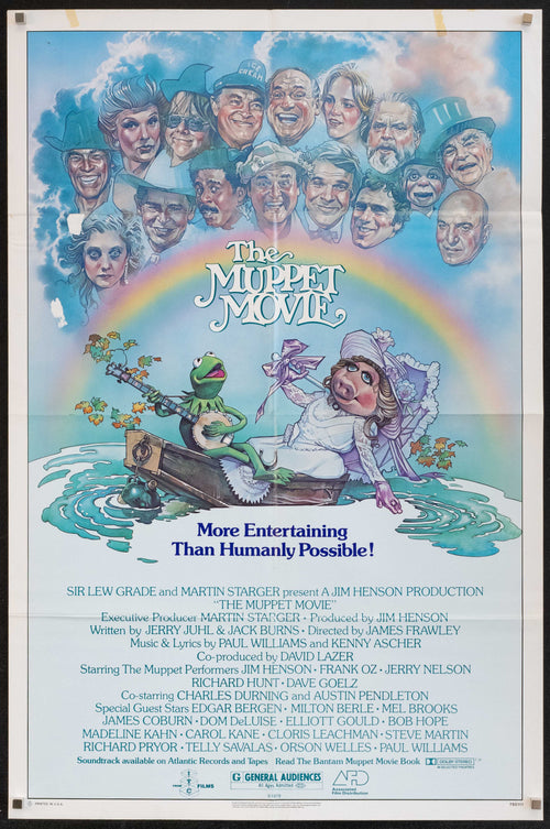 The Muppet Movie Original Vintage Movie Poster