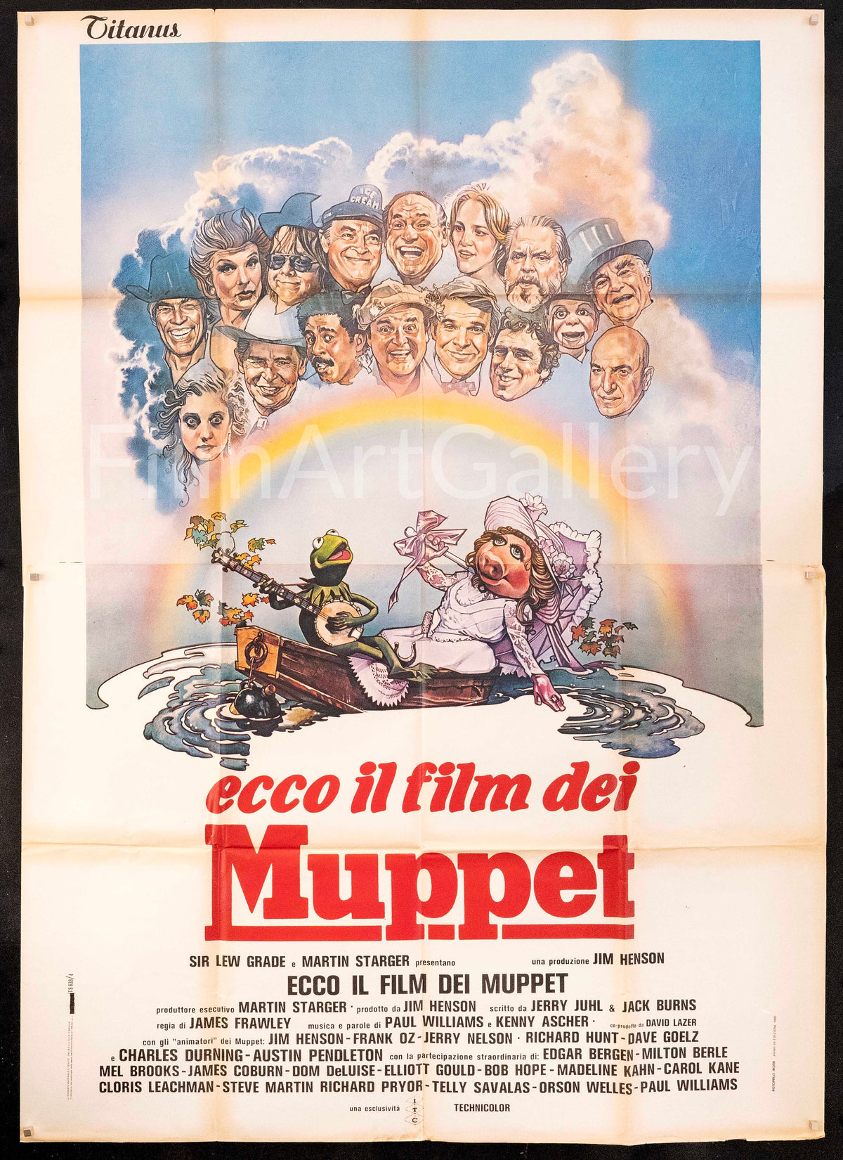 The Muppet Movie Original Vintage Movie Poster