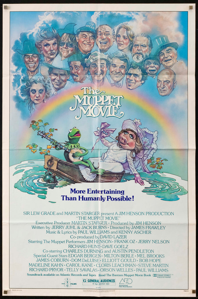 The Muppet Movie Original Vintage Movie Poster