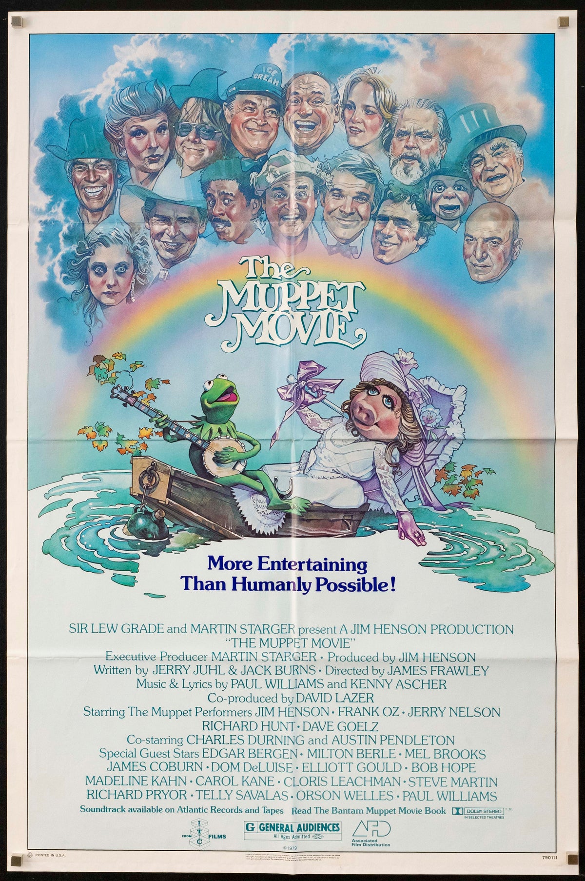 The Muppet Movie Original Vintage Movie Poster