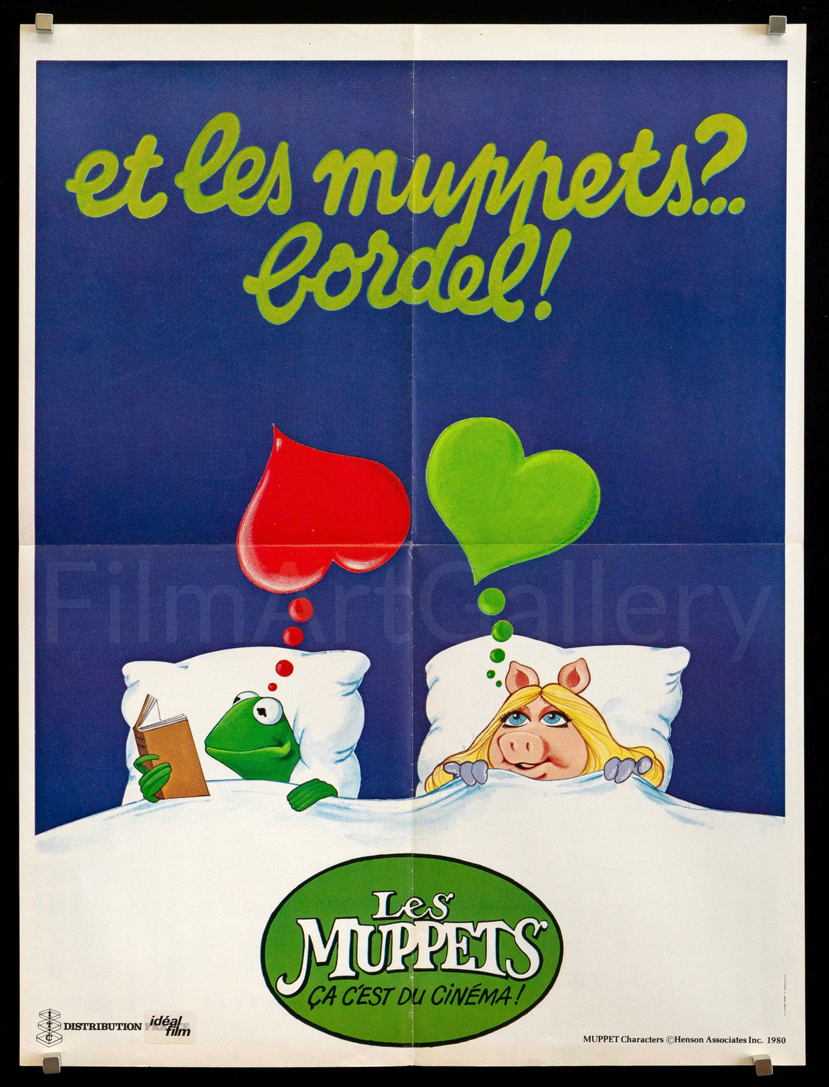 The Muppet Movie Original Vintage Movie Poster