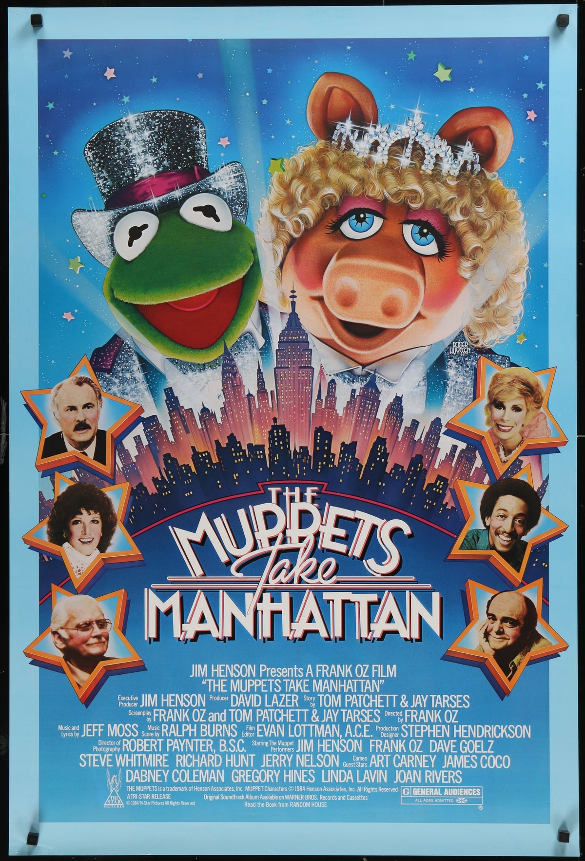 The Muppets Take Manhattan Original Vintage Movie Poster