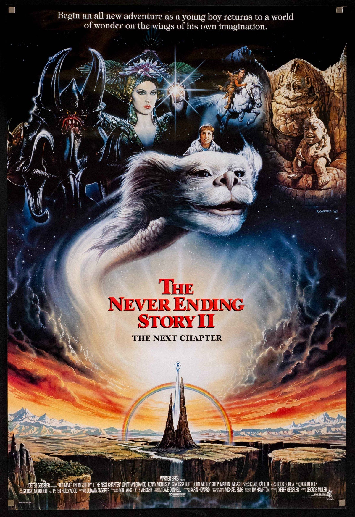 The Neverending Story 2 Original Vintage Movie Poster