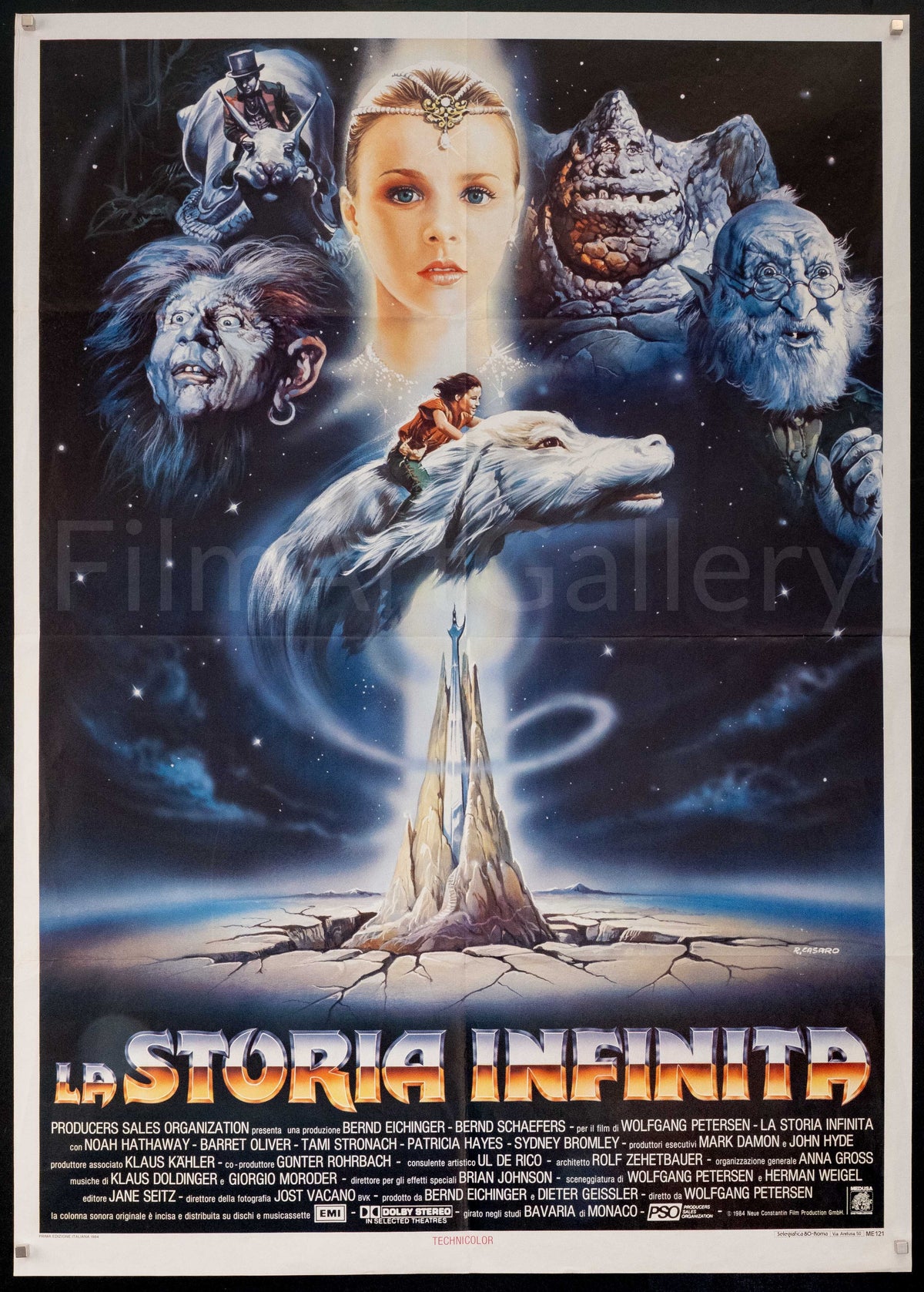 The Neverending Story Original Vintage Movie Poster