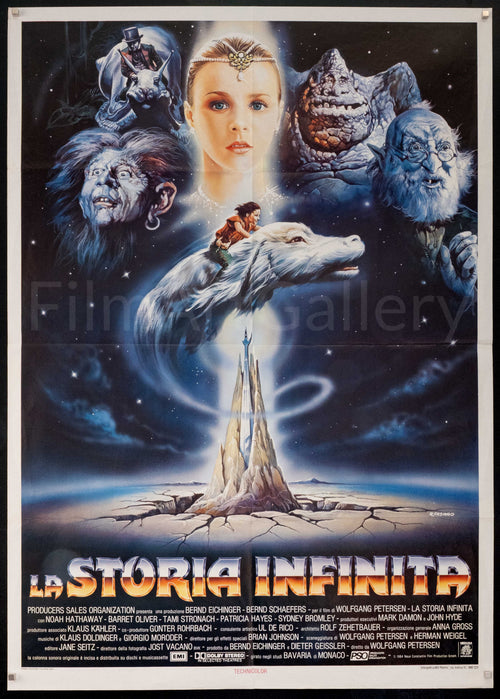 The Neverending Story Original Vintage Movie Poster