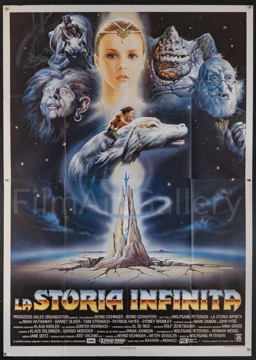 The Neverending Story Original Vintage Movie Poster