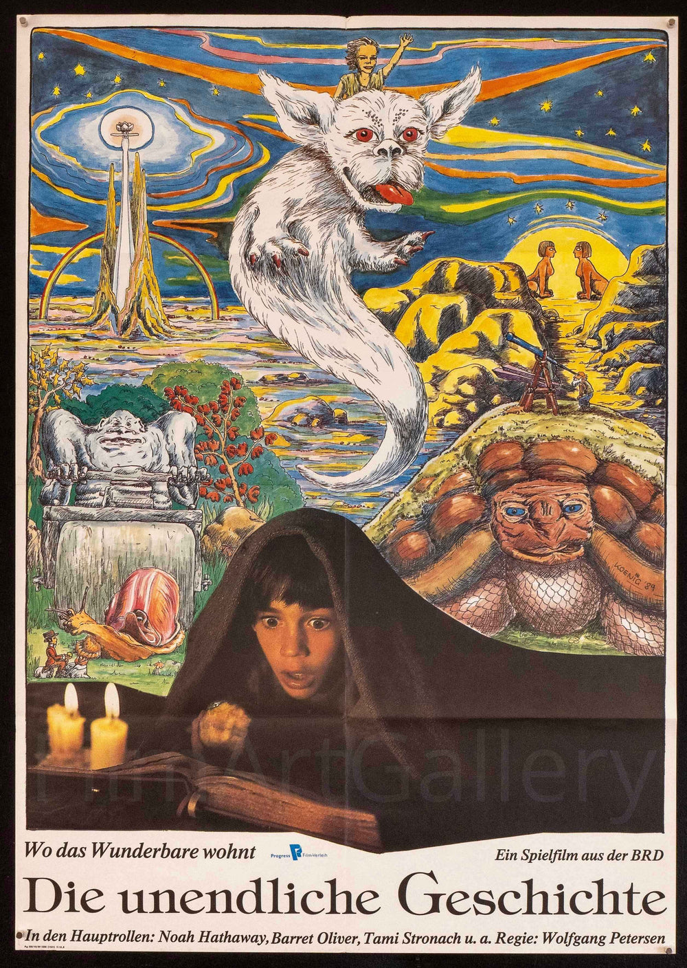 The Neverending Story Original Vintage Movie Poster
