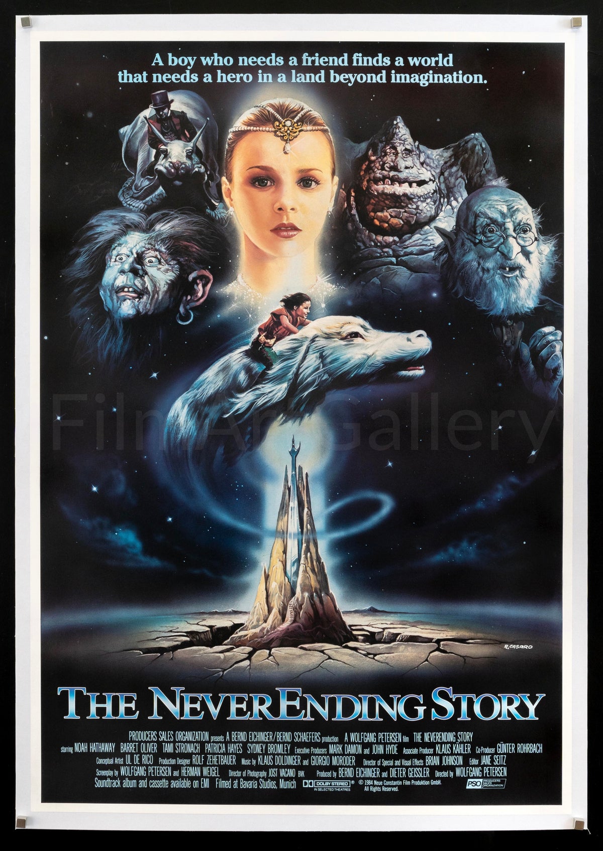 The Neverending Story Original Vintage Movie Poster