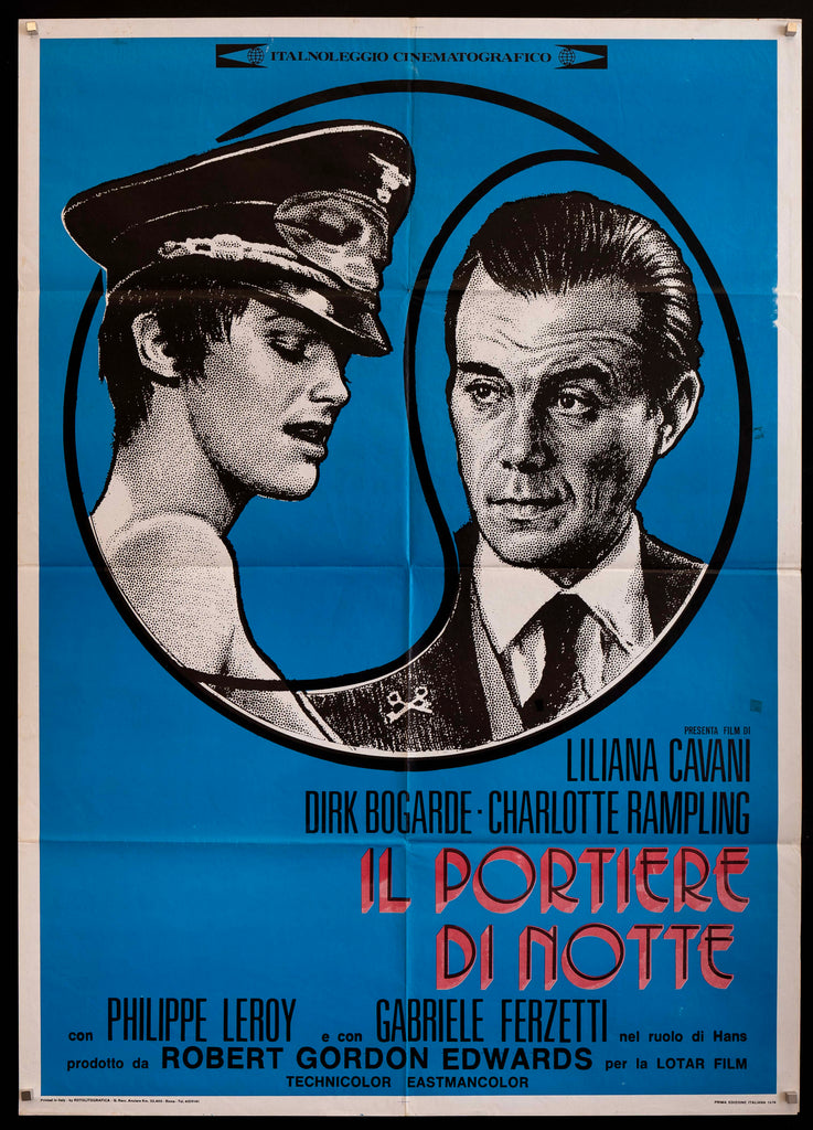 The Night Porter Italian 2 foglio (39x55) Original Vintage Movie Poster