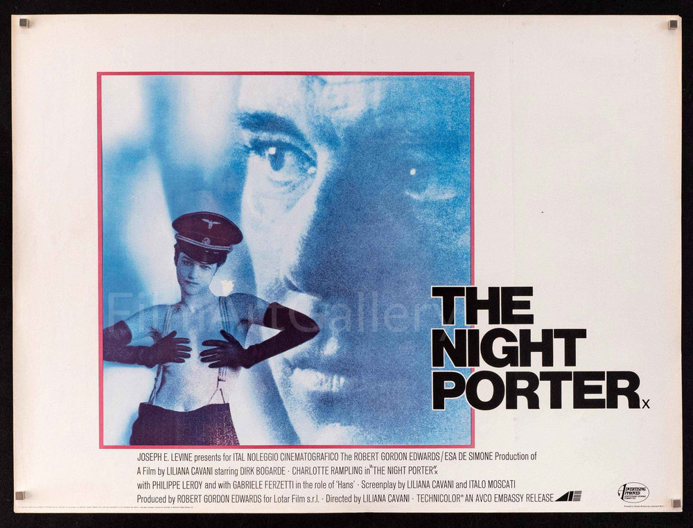 The Night Porter Original Vintage Movie Poster