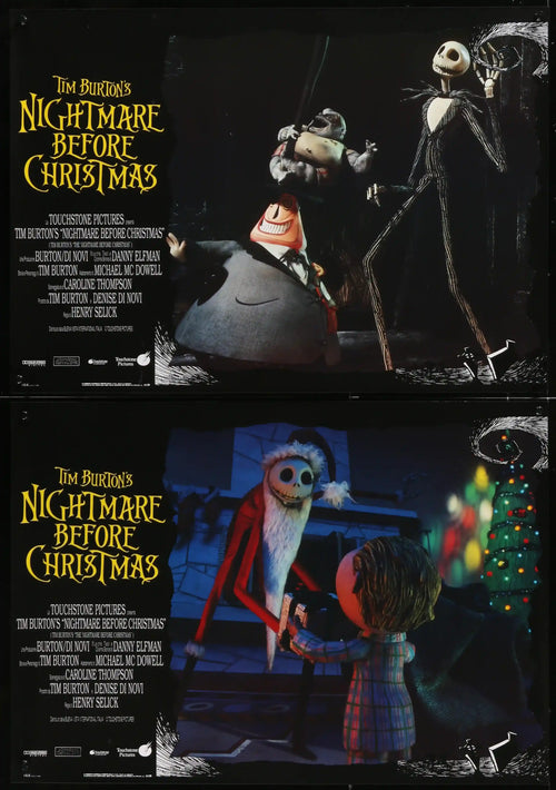 The Nightmare Before Christmas Original Vintage Movie Poster