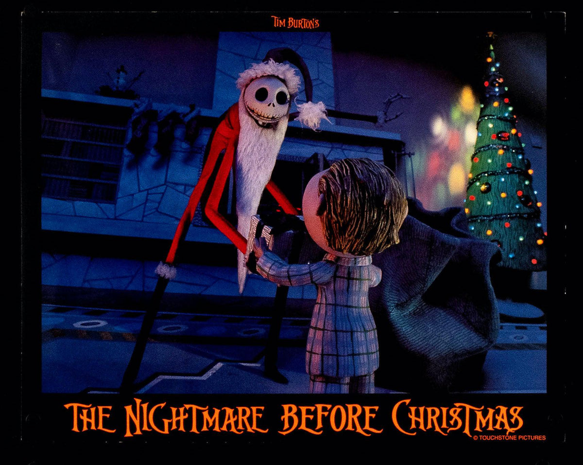 The Nightmare Before Christmas Original Vintage Movie Poster