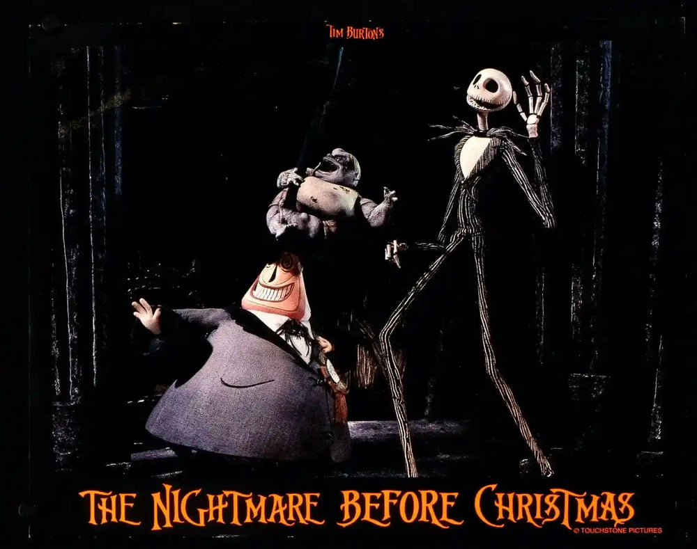 The Nightmare Before Christmas Original Vintage Movie Poster