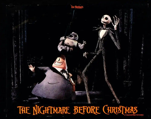 The Nightmare Before Christmas Original Vintage Movie Poster