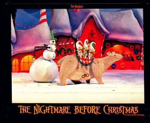 The Nightmare Before Christmas Original Vintage Movie Poster