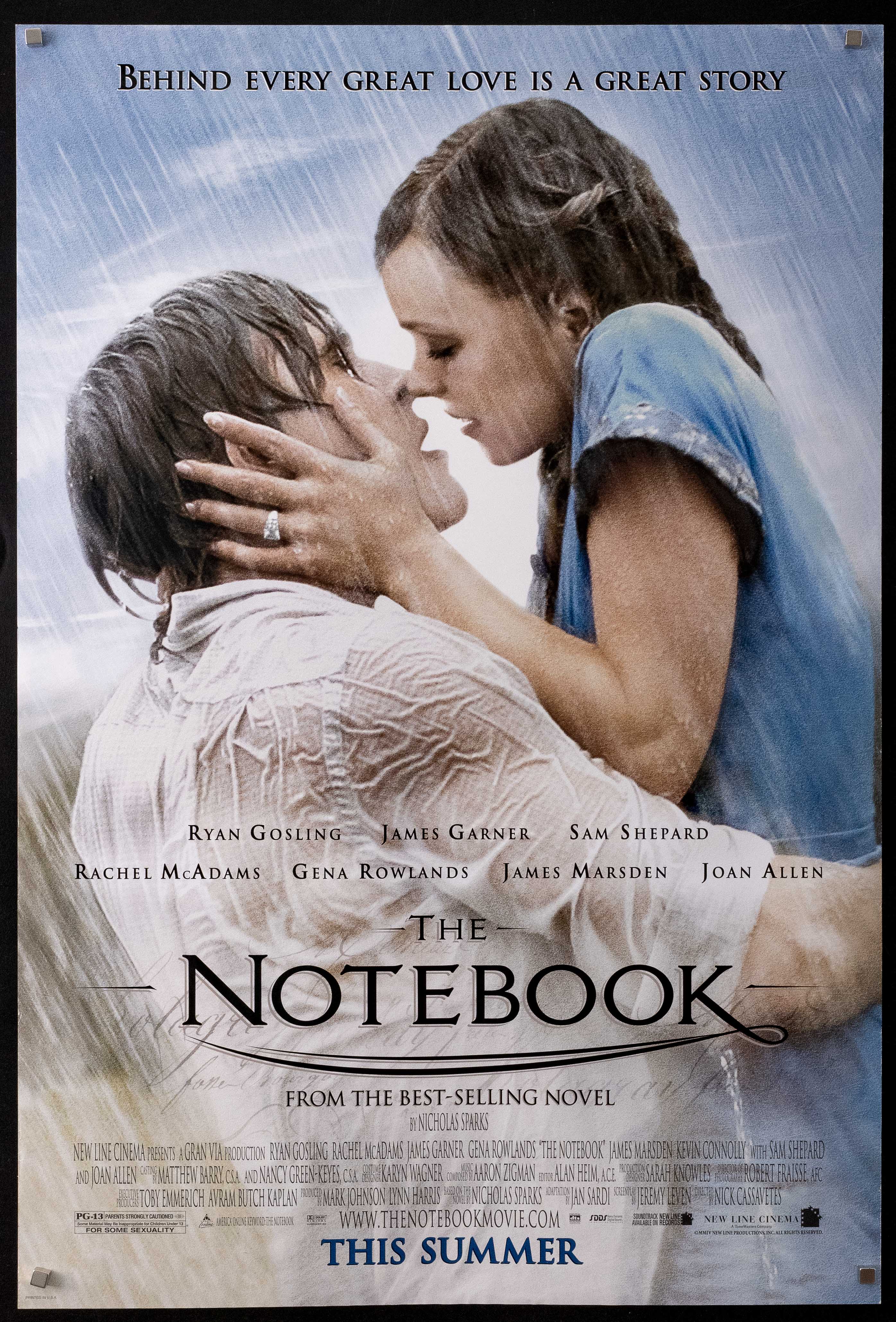 The Notebook Movie Poster 2004 1 Sheet (27x41)