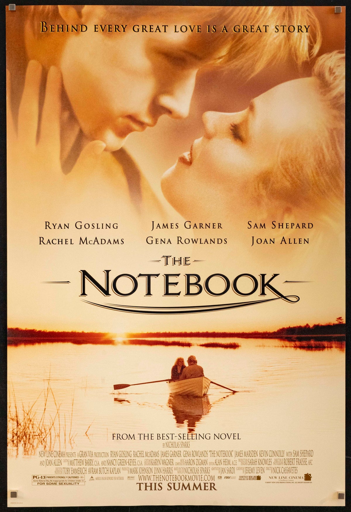 The Notebook Original Vintage Movie Poster