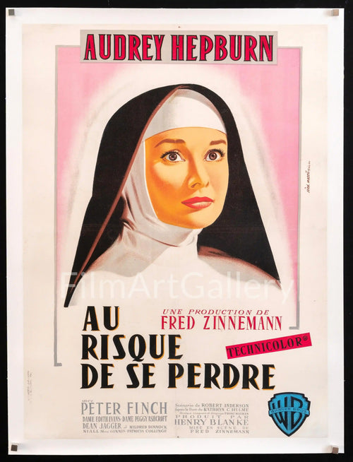 The Nun's Story Original Vintage Movie Poster