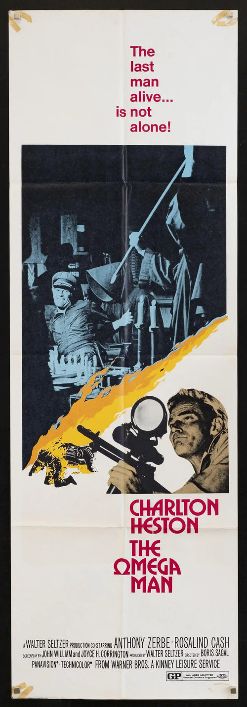 The Omega Man Original Vintage Movie Poster