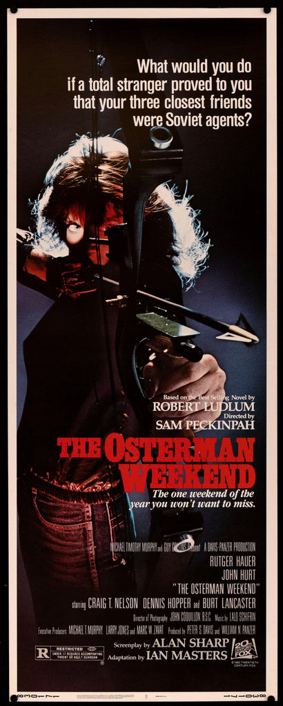 The Osterman Weekend Original Vintage Movie Poster