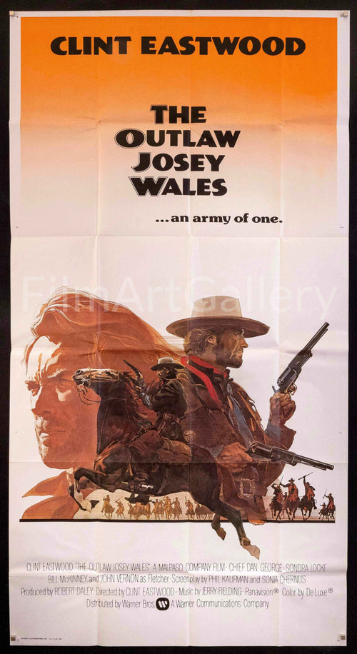 The Outlaw Josey Wales Original Vintage Movie Poster