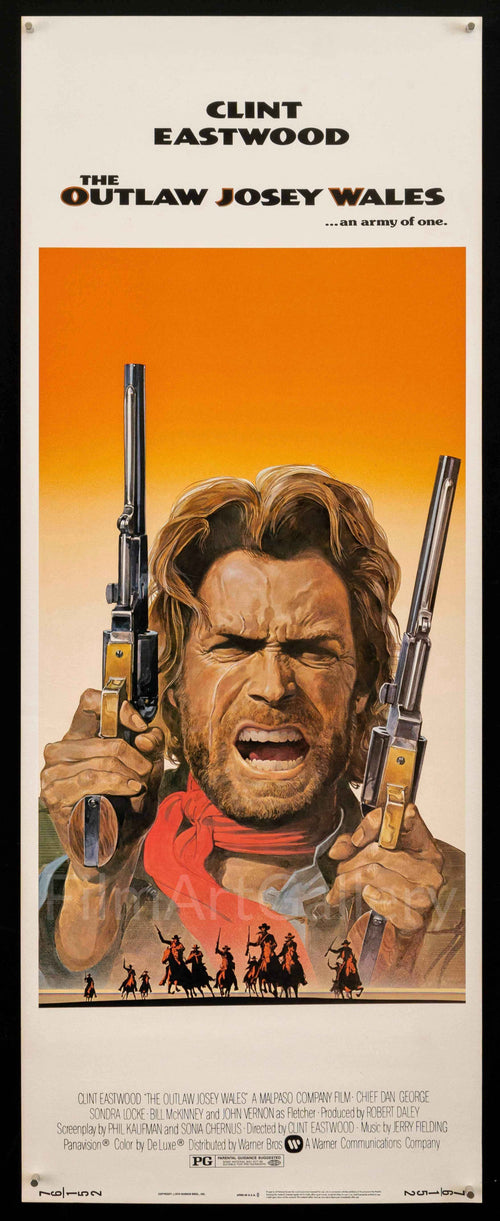 The Outlaw Josey Wales Original Vintage Movie Poster