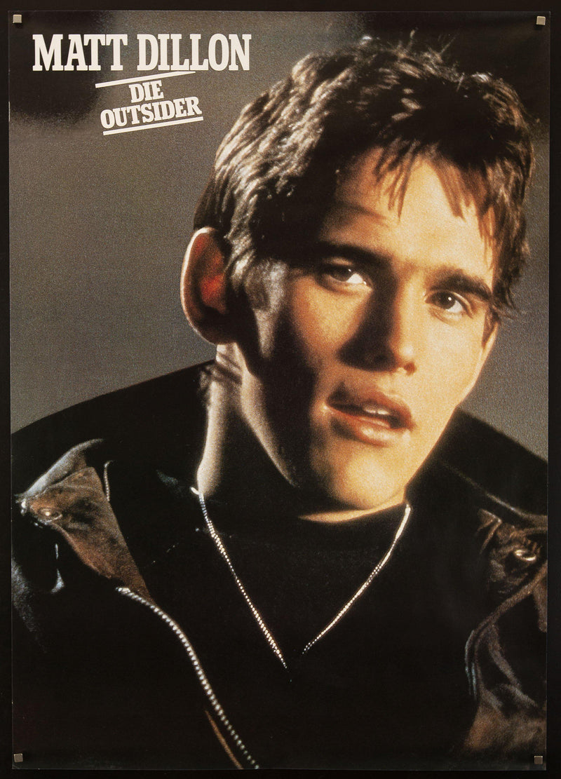 The Outsiders German A0 (33x46) Original Vintage Movie Poster