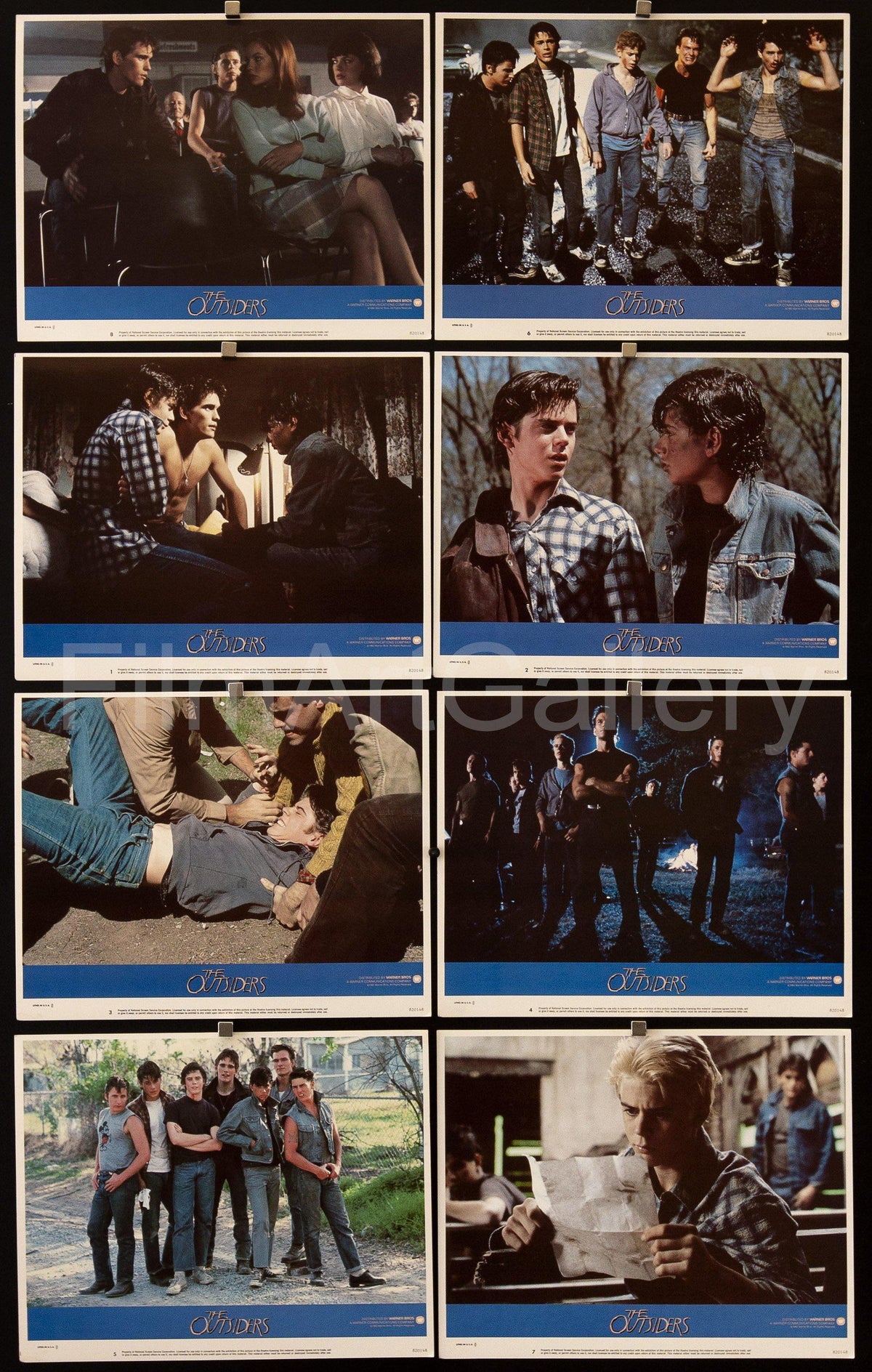 The Outsiders Original Vintage Movie Poster