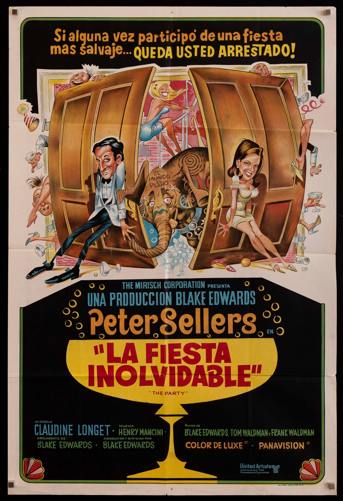 The Party Original Vintage Movie Poster