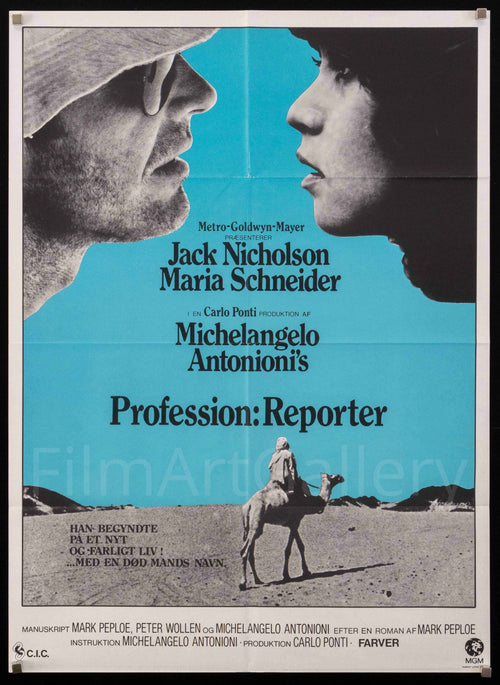 The Passenger (Professione Reporter) Original Vintage Movie Poster