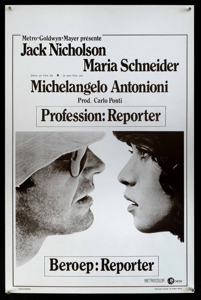 The Passenger (Professione Reporter) Original Vintage Movie Poster