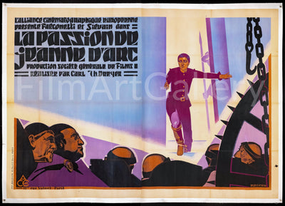 The Passion of Joan of Arc (La De Jeanne D'Arc) Original Vintage Movie Poster
