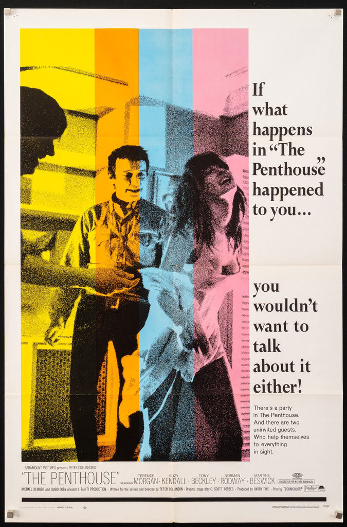 The Penthouse Original Vintage Movie Poster